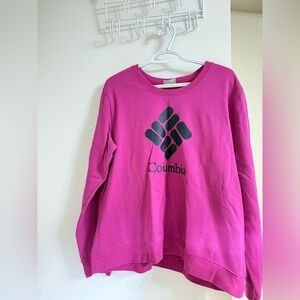 Columbia Pink Sweatshirt XL
